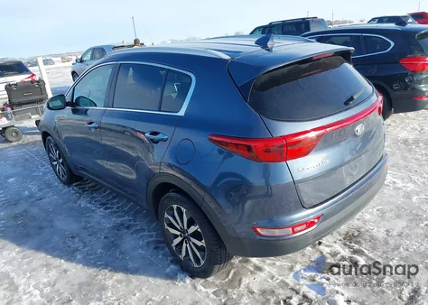 2017 Kia Sportage Ex z USA, uszkodzony, nr VIN KNDPNCAC5H7262741